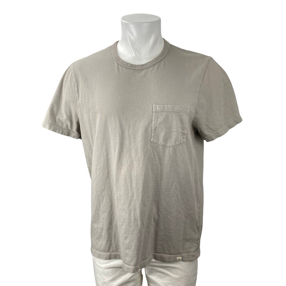 Madewell All Day Crew Neck Short Sleeve Chest Pocket Basic Tee T-Shirt Top Sz L